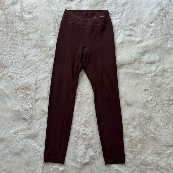 Brown Gymshark X Whitney Simmons 7/8 high waisted leggings butter soft - Picture 1 of 15